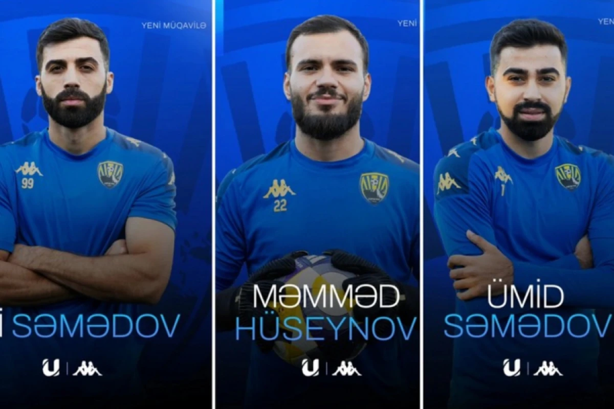 [["Kəpəz" üç futbolçu]] ilə müqavilənin müddətini uzatdı