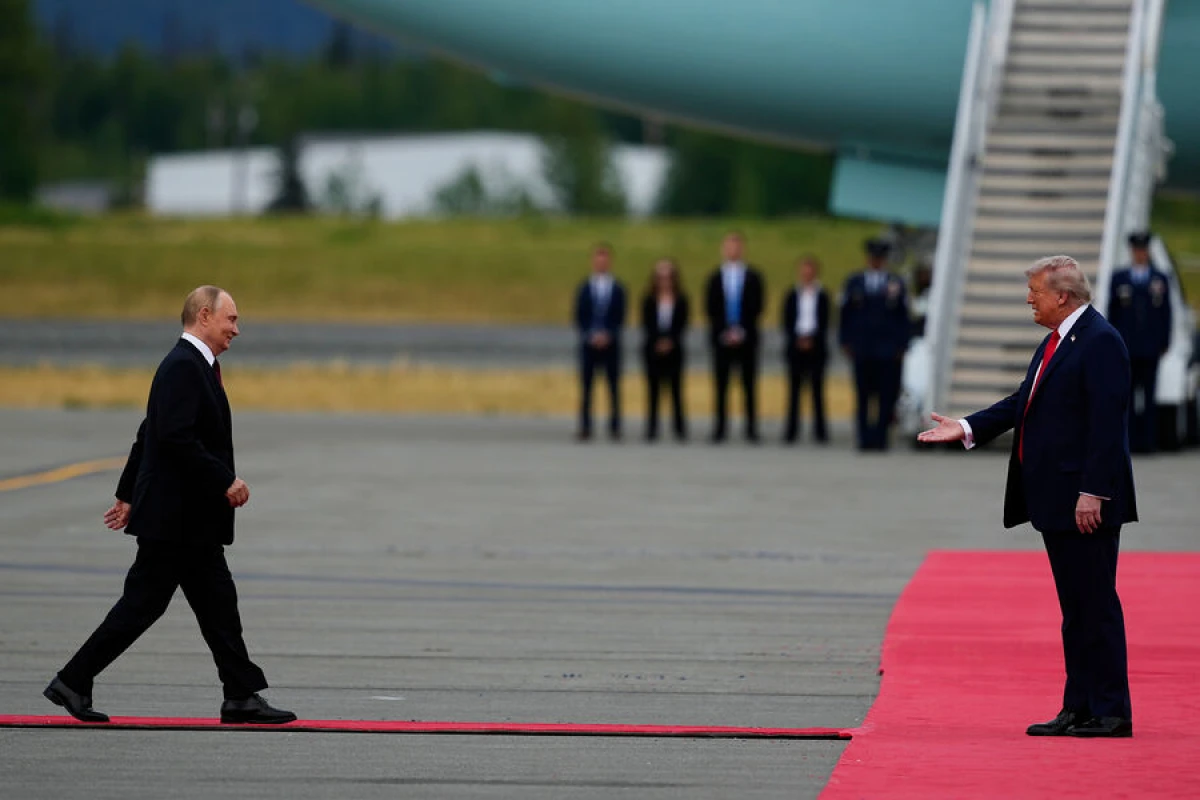 Merts Putinin Alyaskadakı qarşılanmasından narazı qaldı