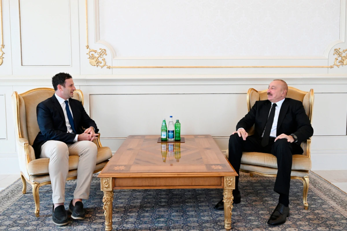 Prezident İlham Əliyev “The Goldman Sachs Group Inc.” şirkətinin qlobal məsələlər üzrə prezidentini qəbul etdi [[- YENİLƏNDİ]]
