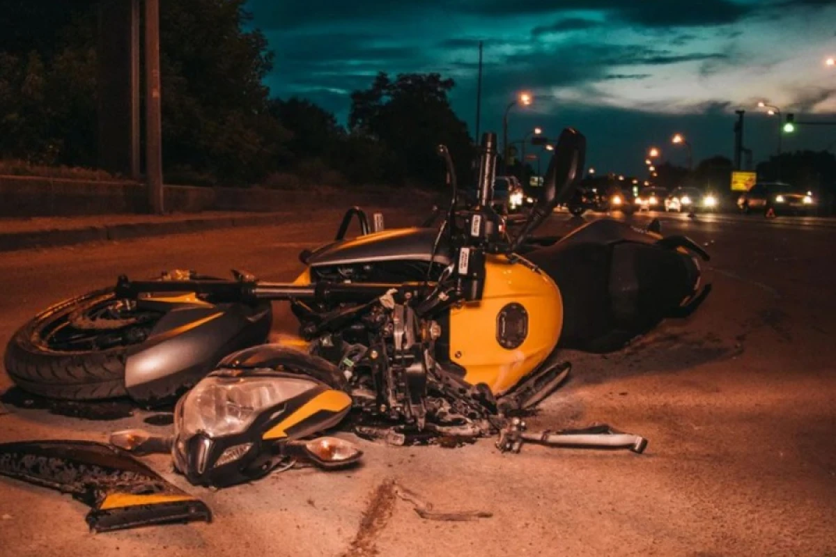 Astarada qəza törədən [[motosikletçi öldü]]