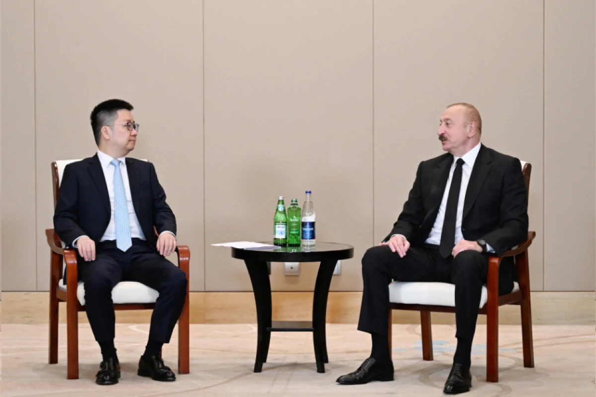 [[Prezident İlham Əliyev]] Sie İ ilə görüşdü