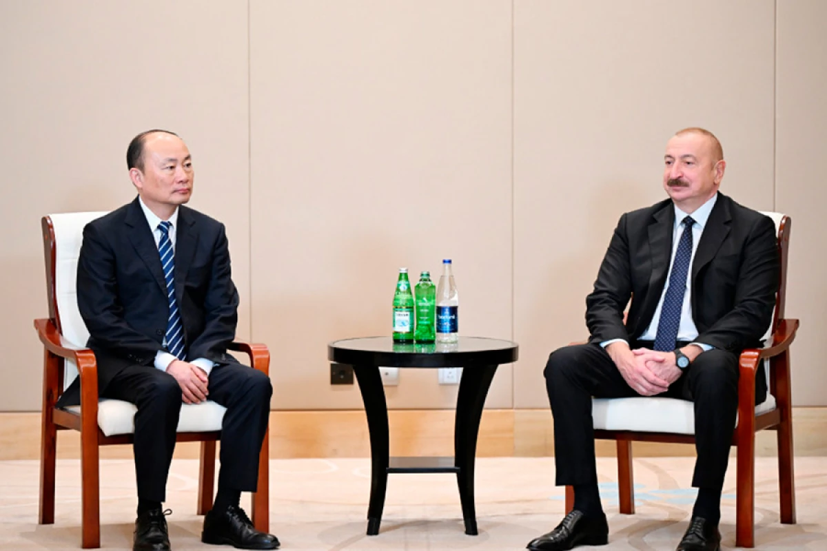 [[Prezident]] “China National Chemical Engineering” şirkətinin sədri ilə görüşdü