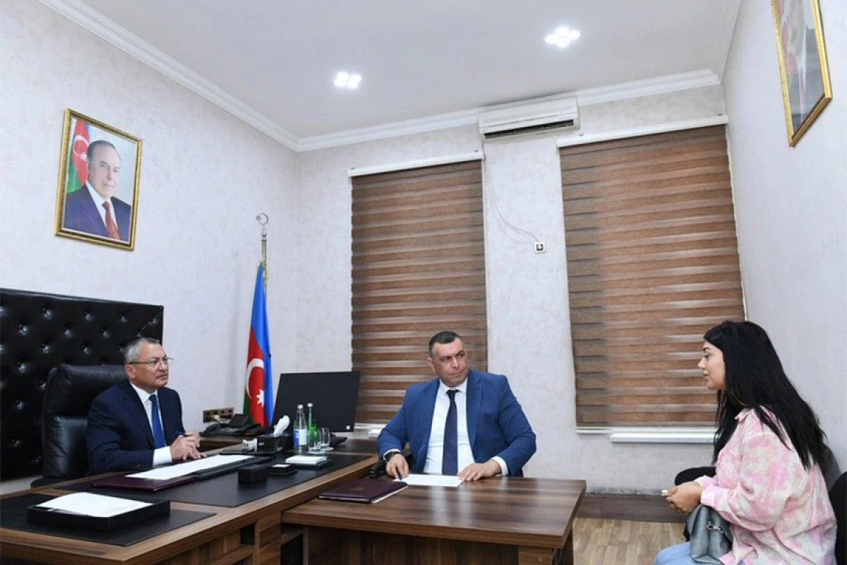 Dövlət Komitəsinin sədri [[vətəndaş qəbulu]] keçirdi