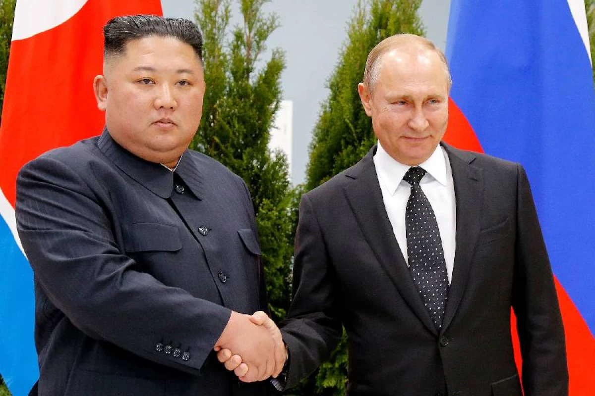 Putin ilə Kim Çen Inın görüşü [[başa çatdı]]