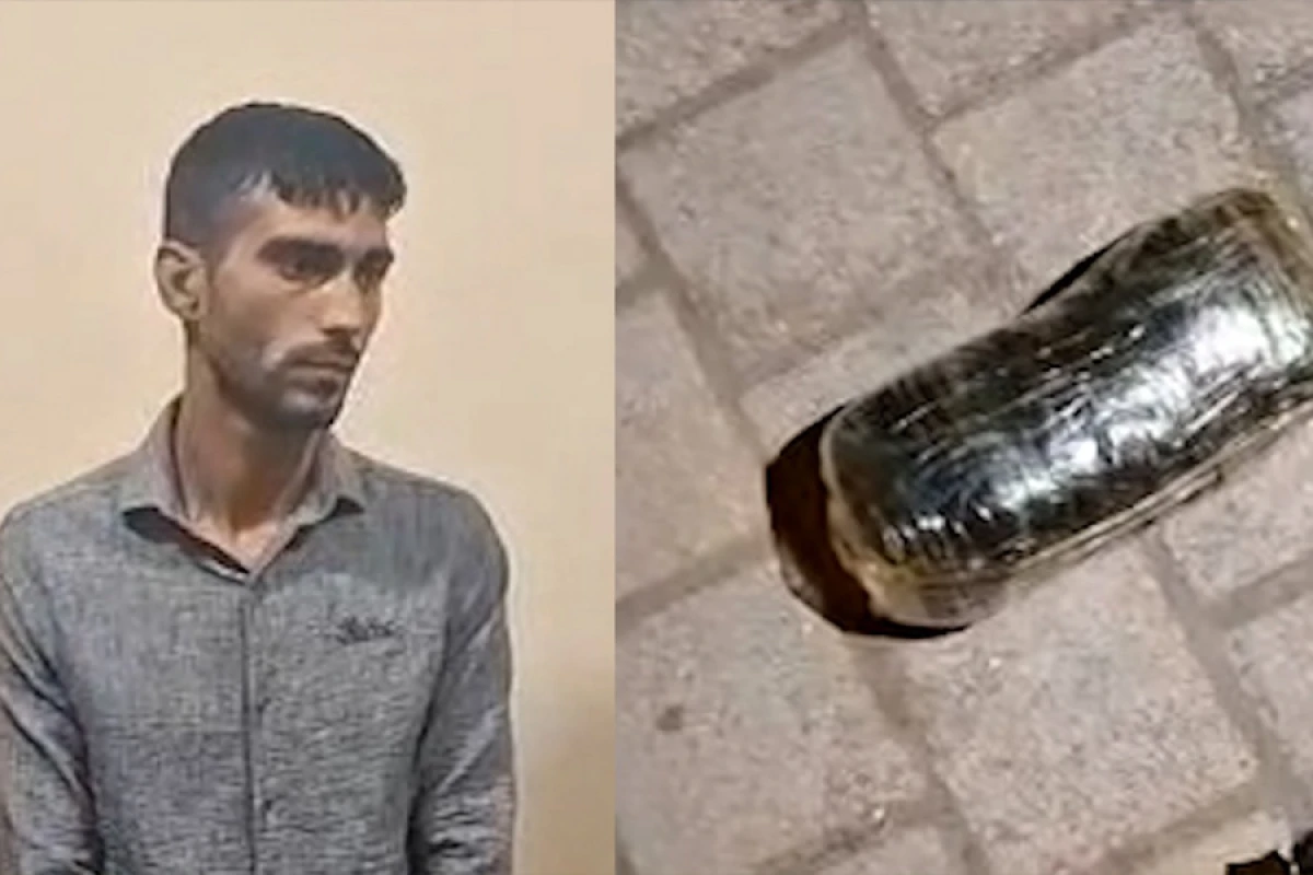 Səbaildə [[heroin satan narkokuryer]] saxlanıldı