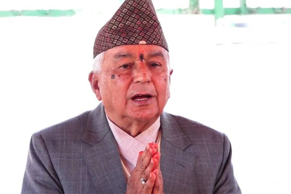 Nepal prezidenti [[istefa verdi]]