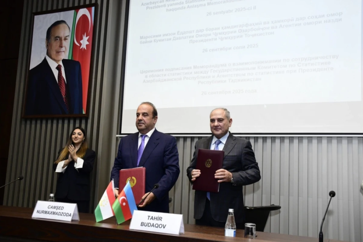 [[Azərbaycanla Tacikistan]] statistika sahəsində əməkdaşlıq edəcək