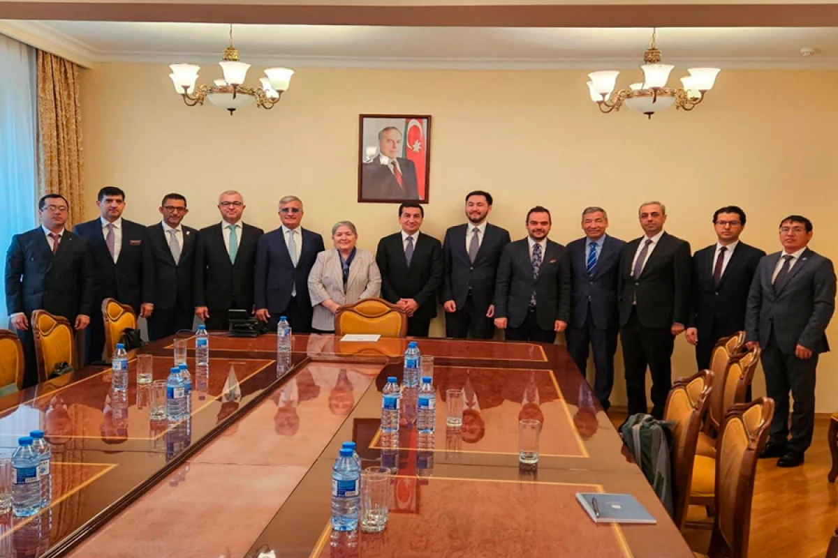 [[Hikmət Hacıyev]] TDT Baş katibinin müavinini qəbul etdi
