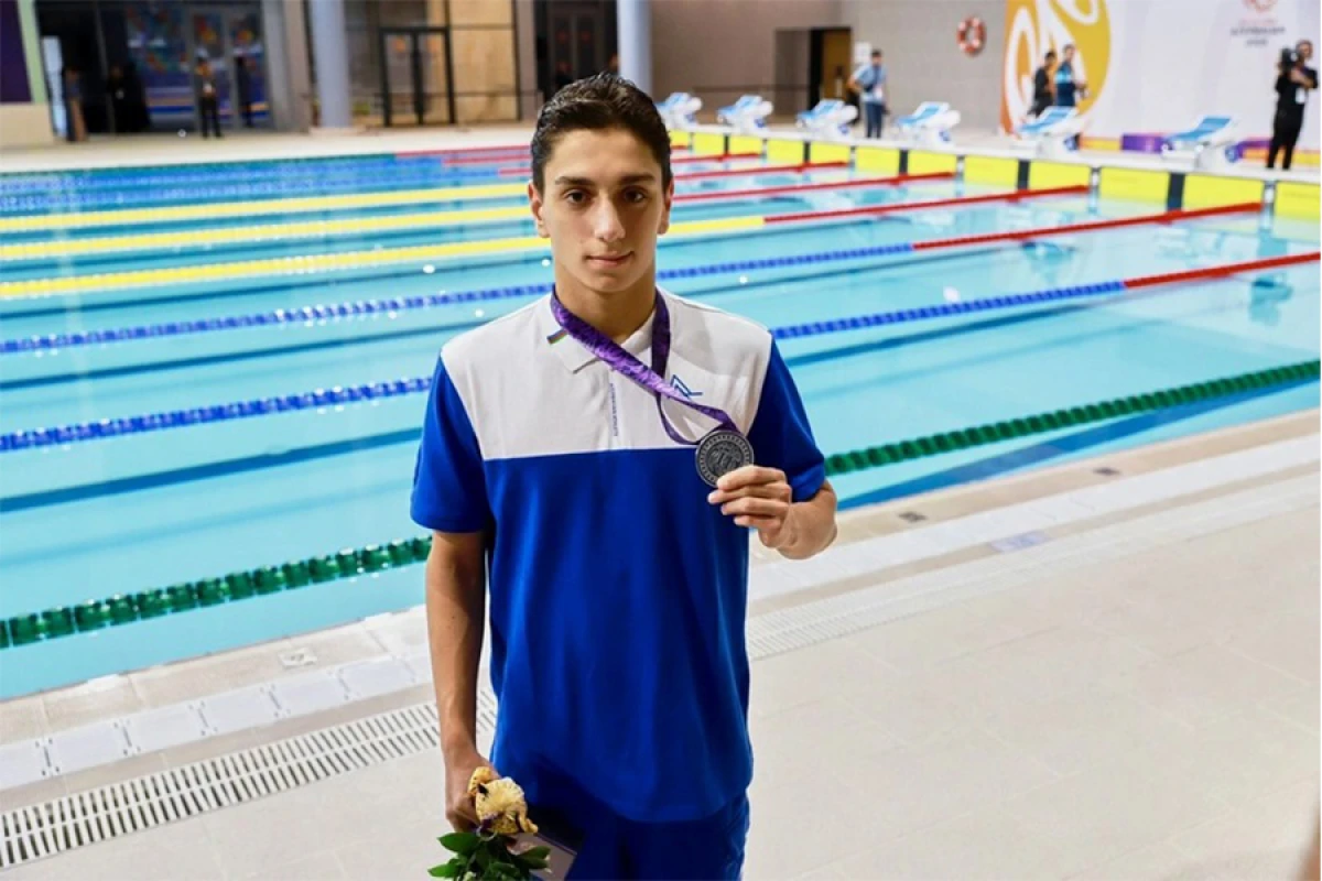 [[MDB Oyunları:]] Azərbaycanlı üzgüçü gümüş medal qazandı