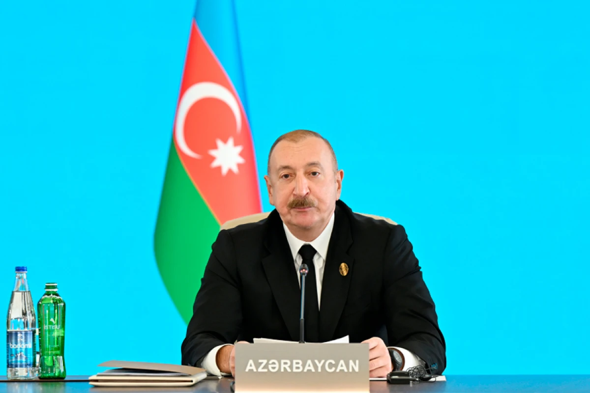 [[Prezident İlham Əliyev:]] Bu gün Türk Dövlətləri Təşkilatı ciddi geosiyasi mərkəzlərdən biri kimi formalaşır