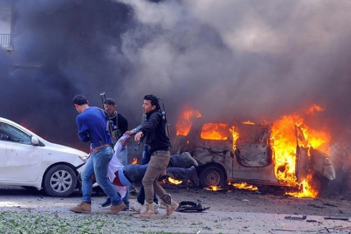 [[Suriyada  avtobus partladı:]] bir neçə ölü və yaralı var