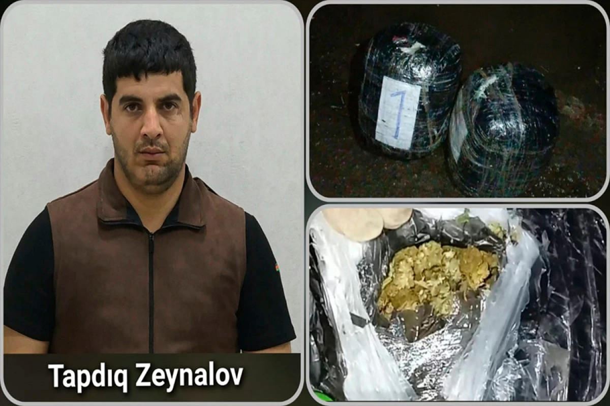 Astarada narkokuryerdən [[8 kiloqram marixuana aşkarlandı]]