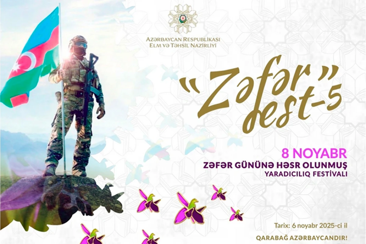 "ZəfərFest-5" [[yaradıcılıq festivalı]] keçiriləcək
