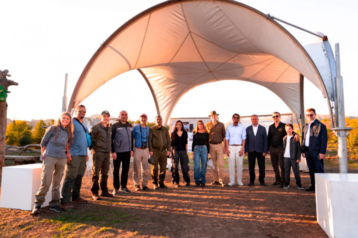 [[Leyla Əliyeva və Arzu Əliyeva]] Axar-Baxar Milli Parkının açılış mərasimində iştirak etdilər