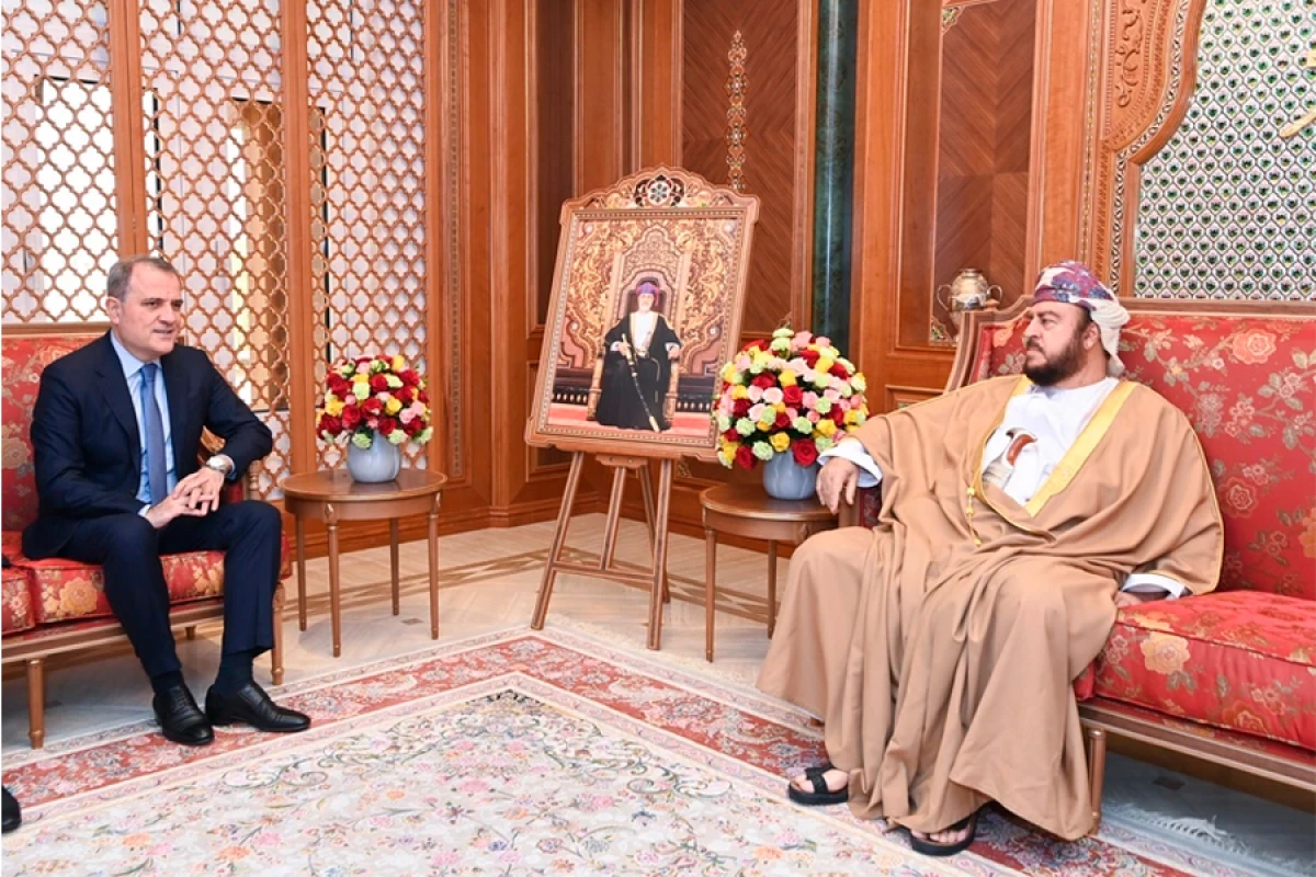 [[Ceyhun Bayramov]] Oman Sultanının xüsusi nümayəndəsi ilə görüşdü