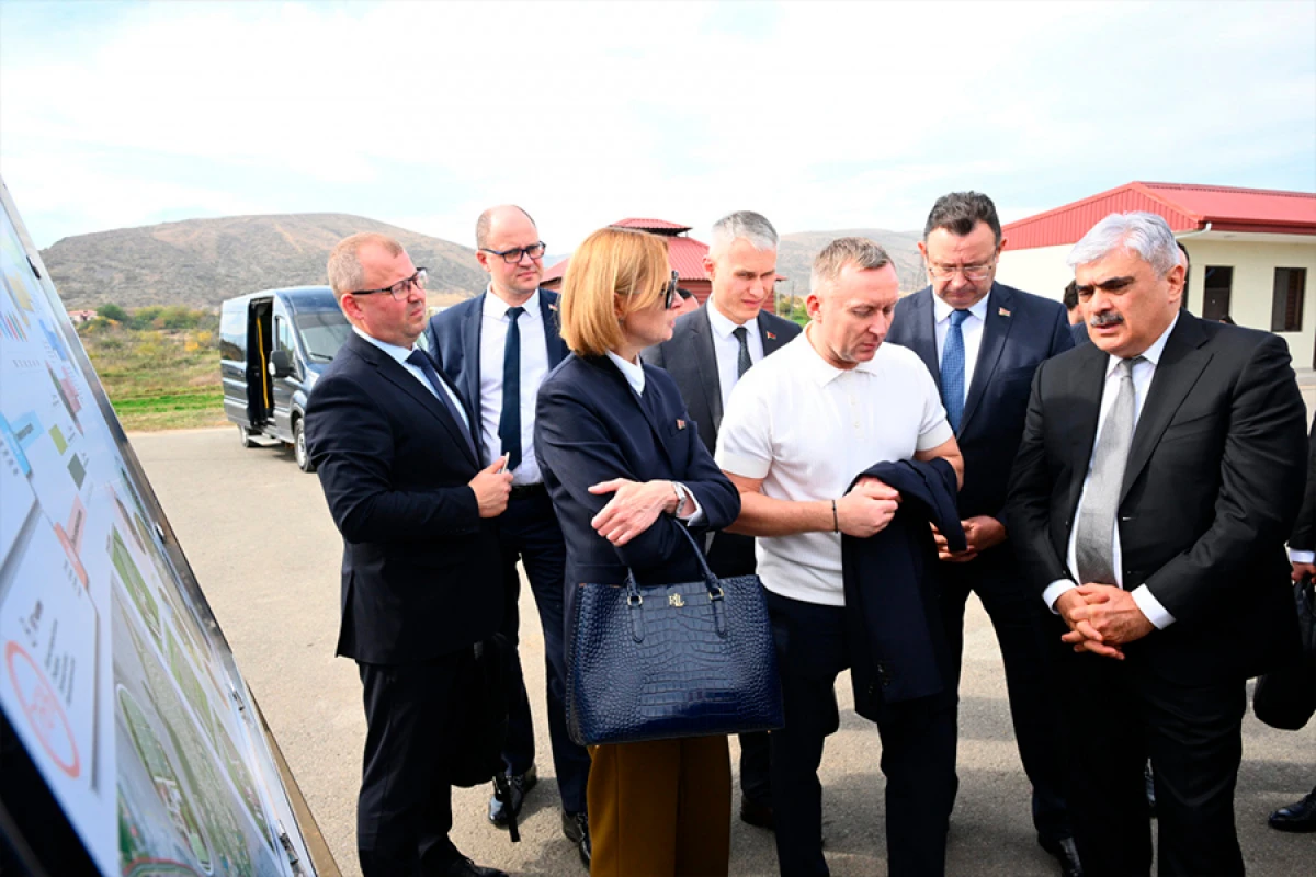 [[Azərbaycan və Belarusun Baş nazirlərinin müavinləri]] Ağdamın Qızıl Kəngərli kəndində oldular