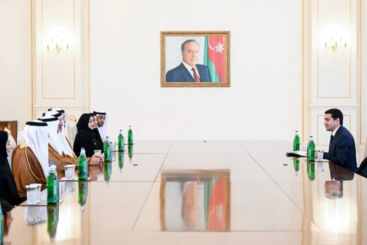 [[İlham Əliyev]] Birləşmiş Ərəb Əmirlikləri Federal Milli Şurasının sədrini qəbul etdi