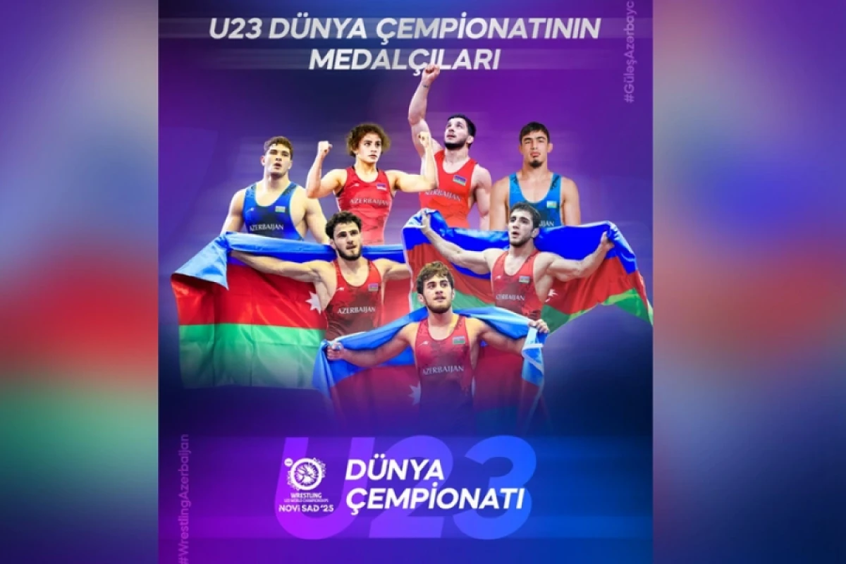 [[Güləşçilərimiz U-23]] dünya çempionatında tarixi uğura imza atdılar