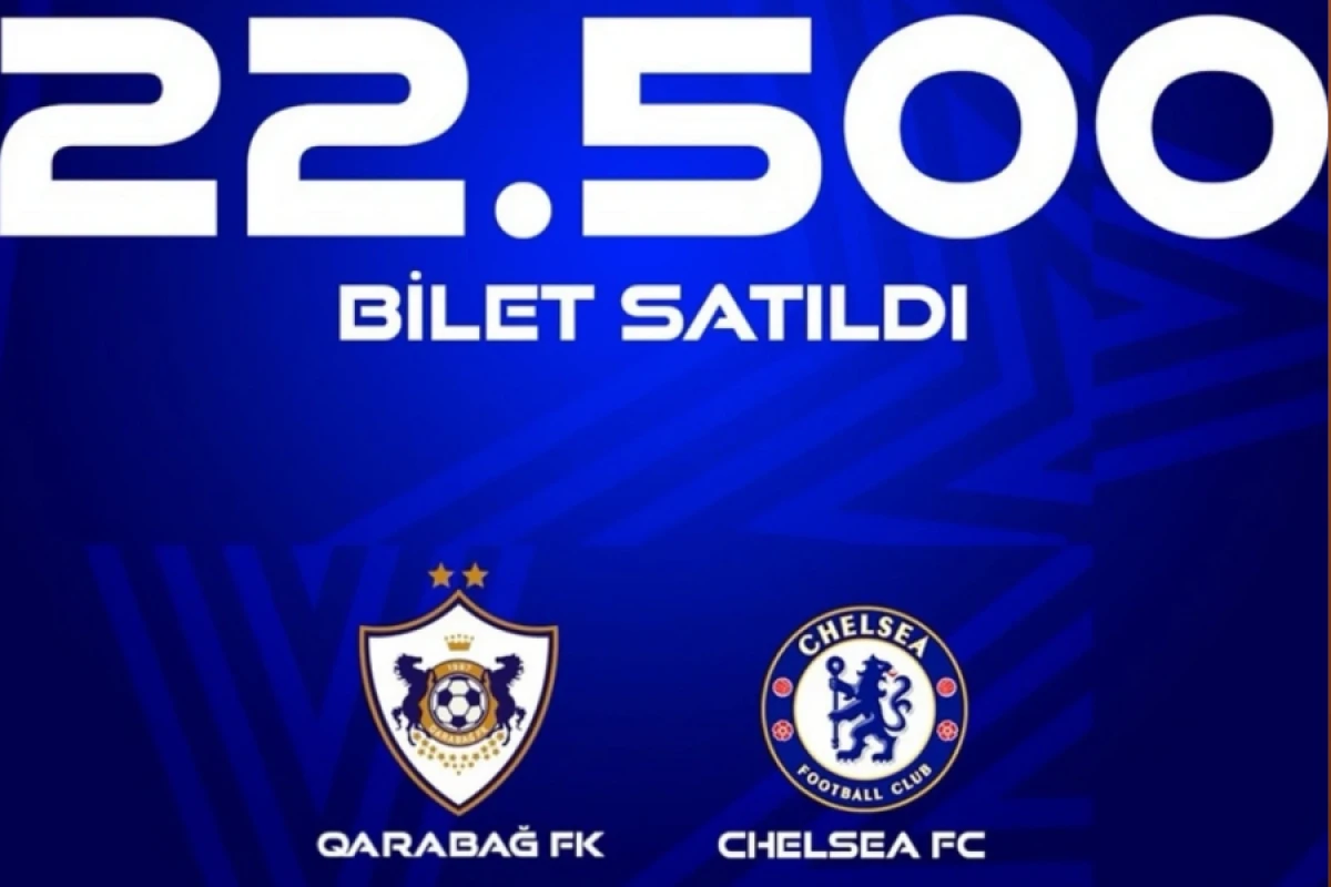 "Qarabağ"ın oyununa [[22 500 bilet satıldı]]