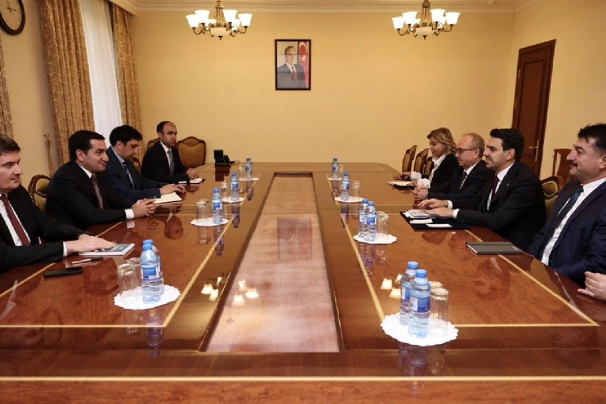 TİKA sədri [[Hikmət Hacıyevlə görüşdü]]