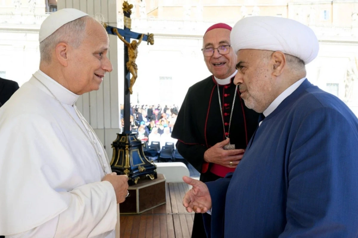 [[Allahşükür Paşazadə]] Roma Papası ilə görüşdü