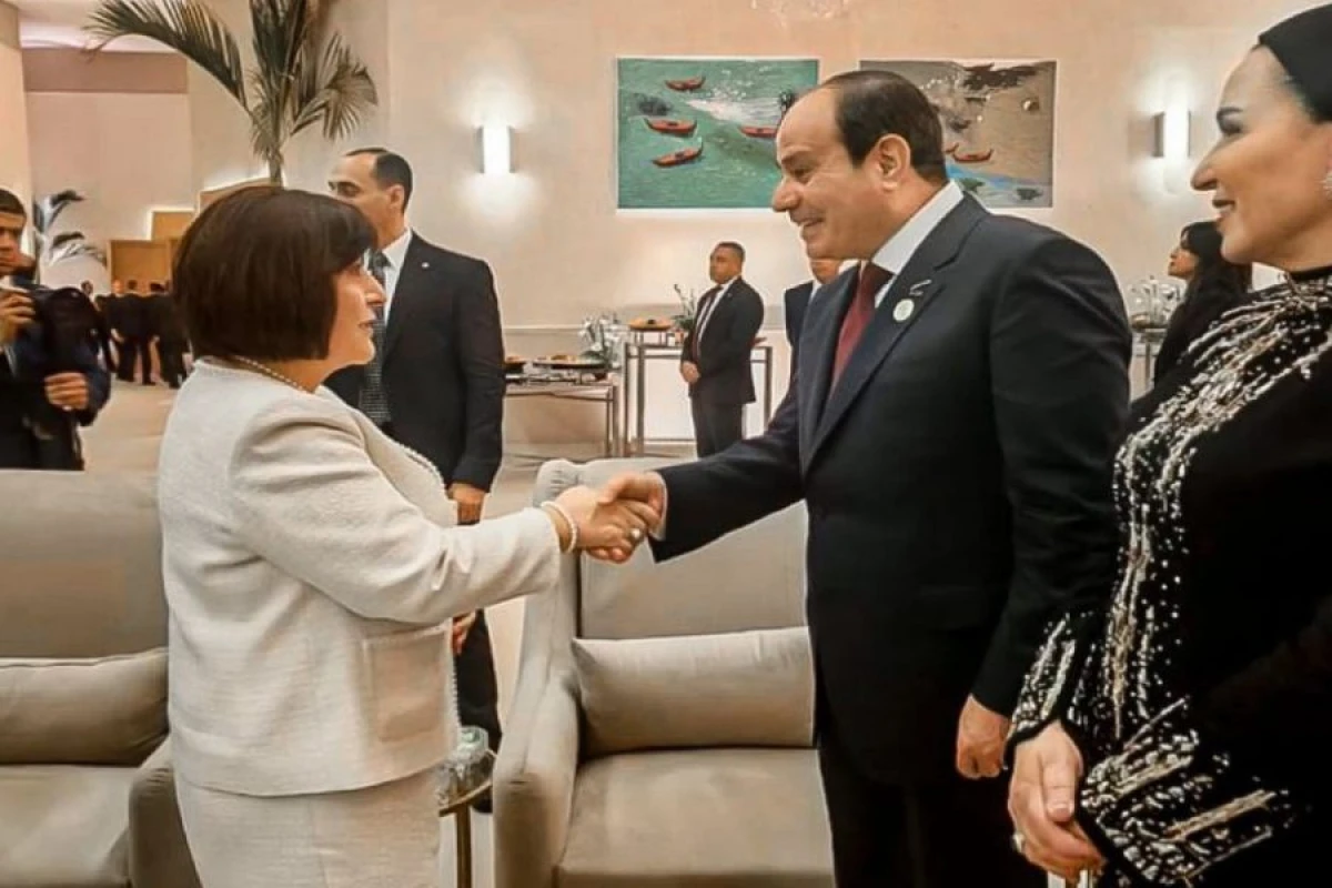 [[Sahibə Qafarova]] Böyük Misir Muzeyinin açılış mərasimində iştirak etdi