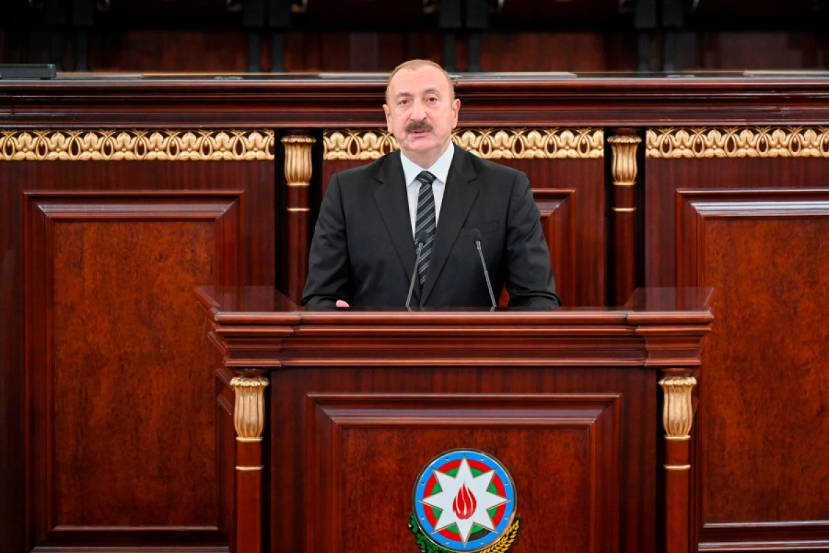 [[Azərbaycan Prezidenti:]] Artıq bir çox ölkələrə hərbi təyinatlı məhsul ixrac edirik