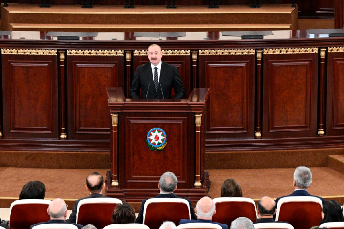 [[Prezident İlham Əliyev:]] Bu gün iqtisadiyyatımızın aparıcı təkanverici qüvvəsi qeyri-neft sektordur