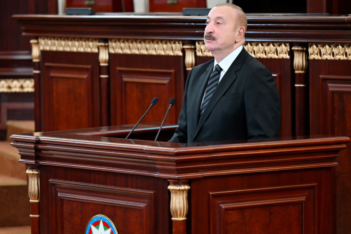 [[Prezident:]] Azərbaycan xalqının çoxəsrlik dövlətçilik tarixində Azərbaycan bugünkü qədər güclü olmamışdır