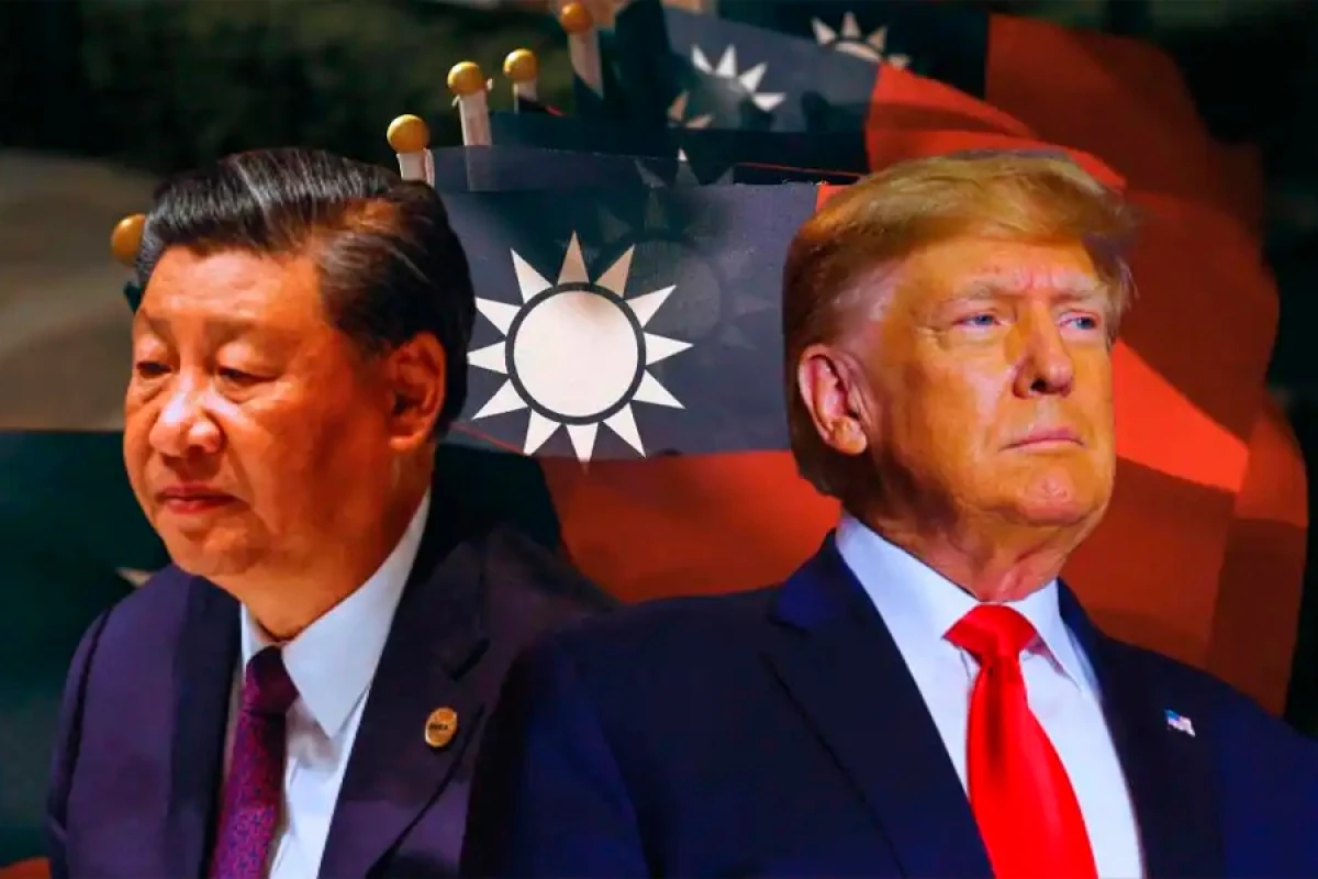 Trampdan Çinə sərt eyham: [[Tayvanla bağlı suallar niyə "havada qalır"?]]