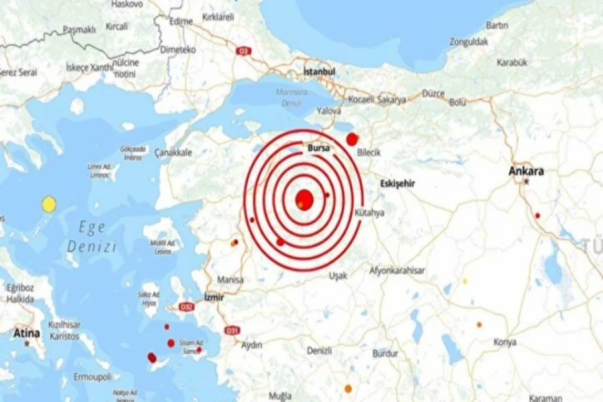 Türkiyədə [[4,9 bal gücündə zəlzələ]] oldu