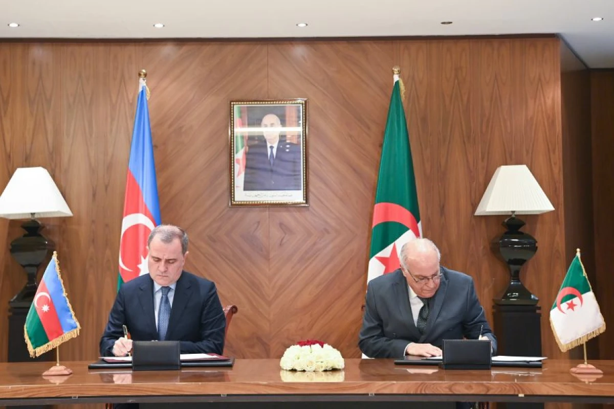 Azərbaycan və Əlcəzair arasında [[Saziş imzalandı]]