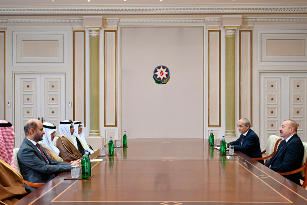 [[Prezident]] Ərəb Koordinasiya Qrupuna daxil olan üzv qurumların rəhbər şəxslərindən ibarət nümayəndə heyətini qəbul etdi