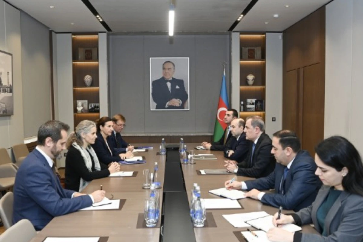 [[Ceyhun Bayramov]] Aİ-nin xüsusi nümayəndəsi ilə görüşdü
