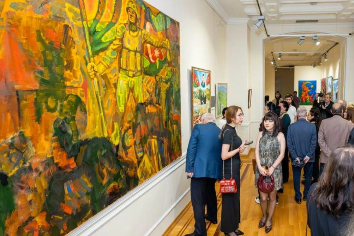 [[“Zəfərin rəngləri”]] adlı sərginin açılışı keçirildi