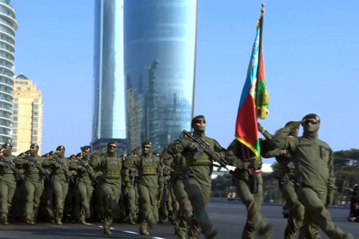 [[DTX-nin "QARTAL"]] xüsusi təyinatlıları hərbi paradda