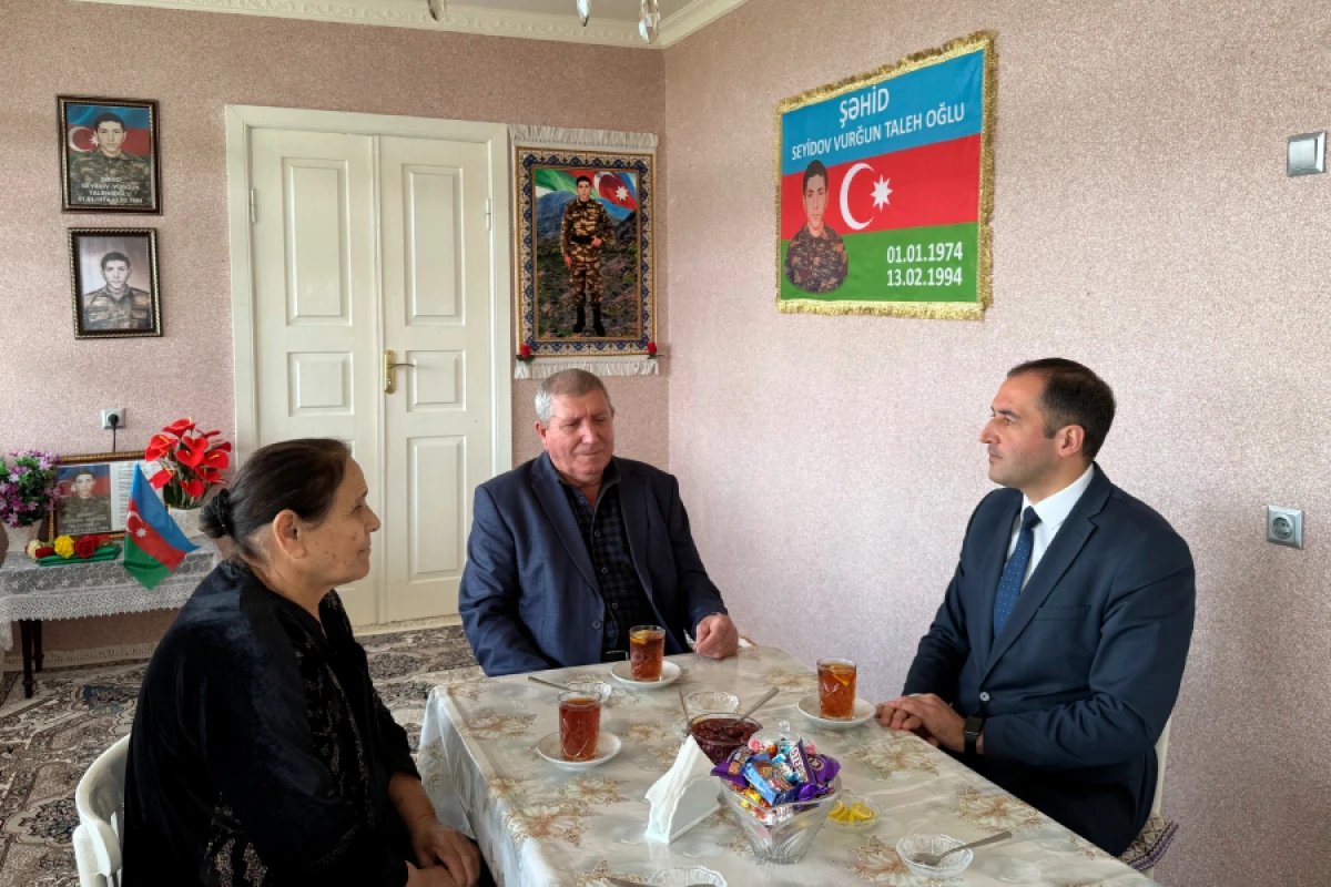 Respublikanın müxtəlif bölgələrində yaşayan [[şəhid ailələri ziyarət olundu]]