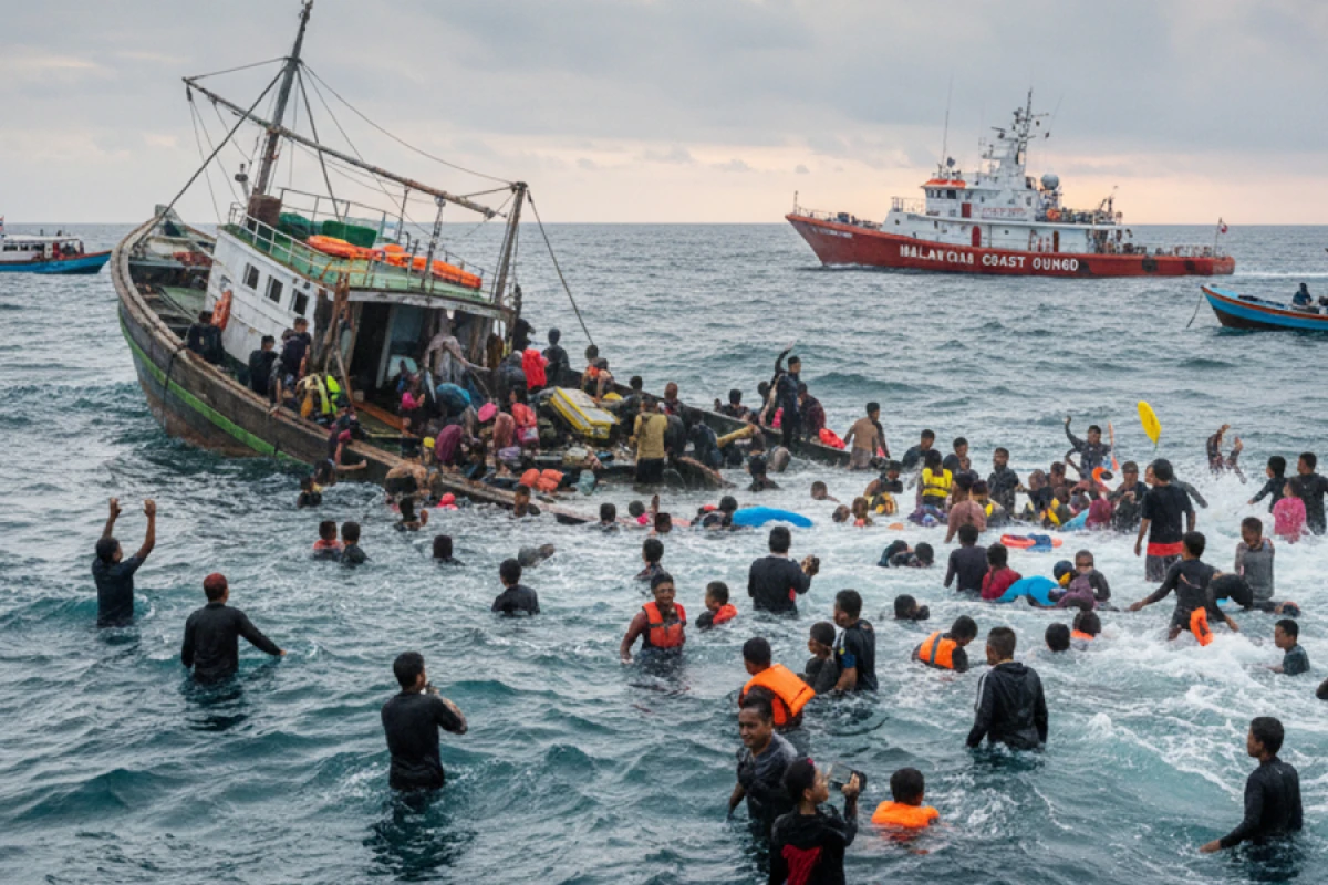 Hind okeanında yüzlərlə miqrant [[itkin düşdü]]
