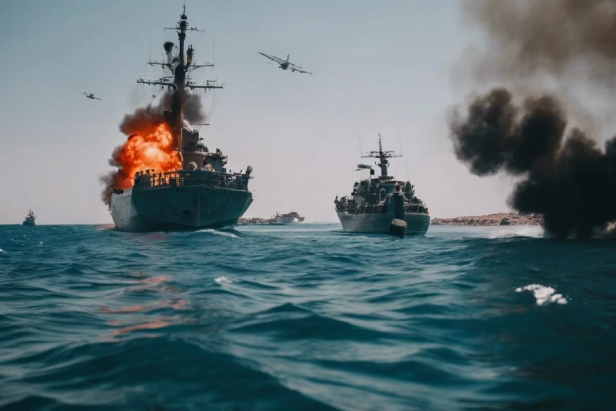 ABŞ iki gəmiyə [[zərbə endirdi]]