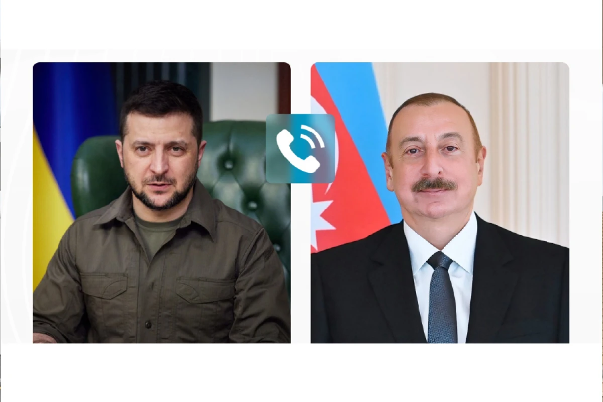 [[İlham Əliyev]] Volodimir Zelenski ilə Ukraynada Azərbaycan səfirliyinə raket zərbəsini müzakirə etdi