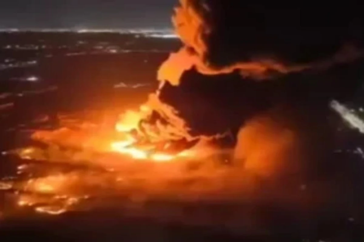 [[Cənubi Koreyada]]  böyük logistika anbarında yanğın baş verdi