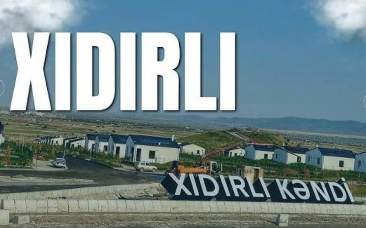 Ağdamın Xıdırlı kəndinə [[növbəti köç]] təmin olundu