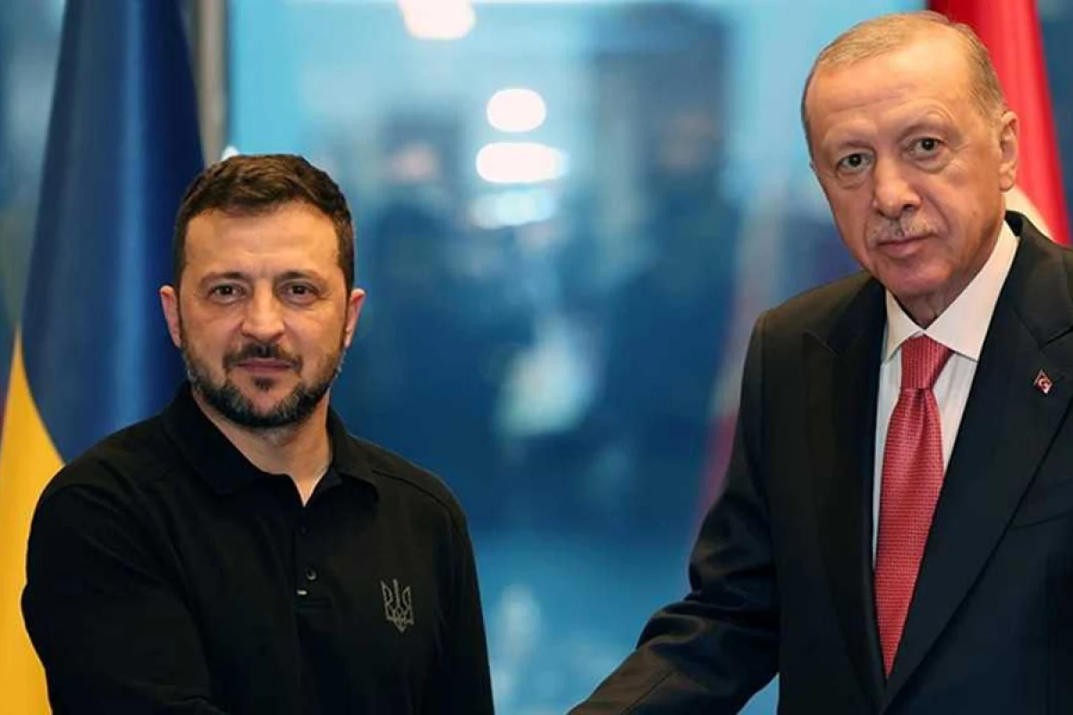 Zelenski [[Ankaraya]] səfər etdi
