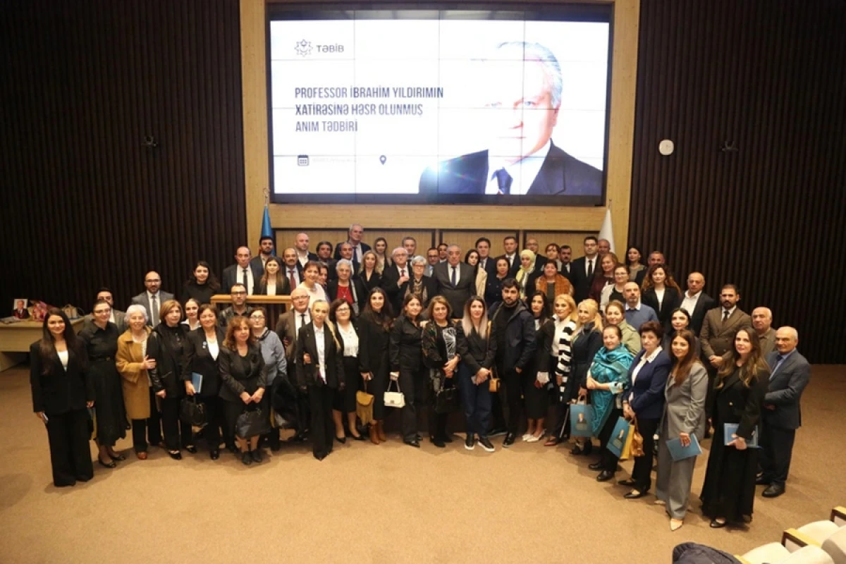 Professor İbrahim Yıldırımın xatirəsinə [[həsr olunmuş anım tədbiri]] keçirildi