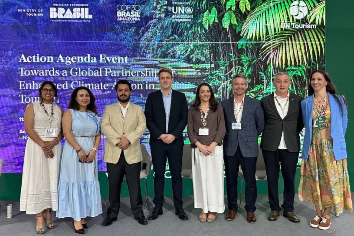 Azərbaycanın turizm heyəti [[COP30 tədbirində təmsil olundu]]