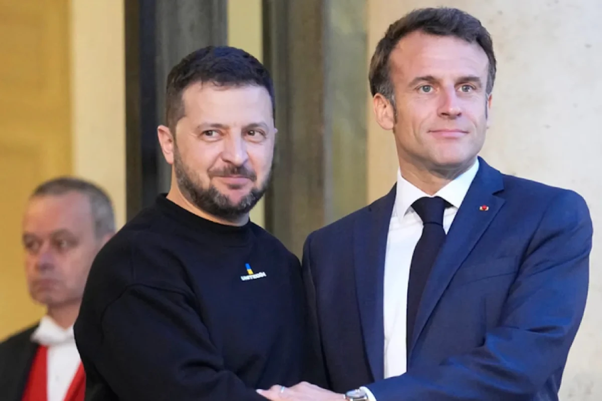 [[Zelenski və Makron]] arasında telefon danışığı baş tutdu