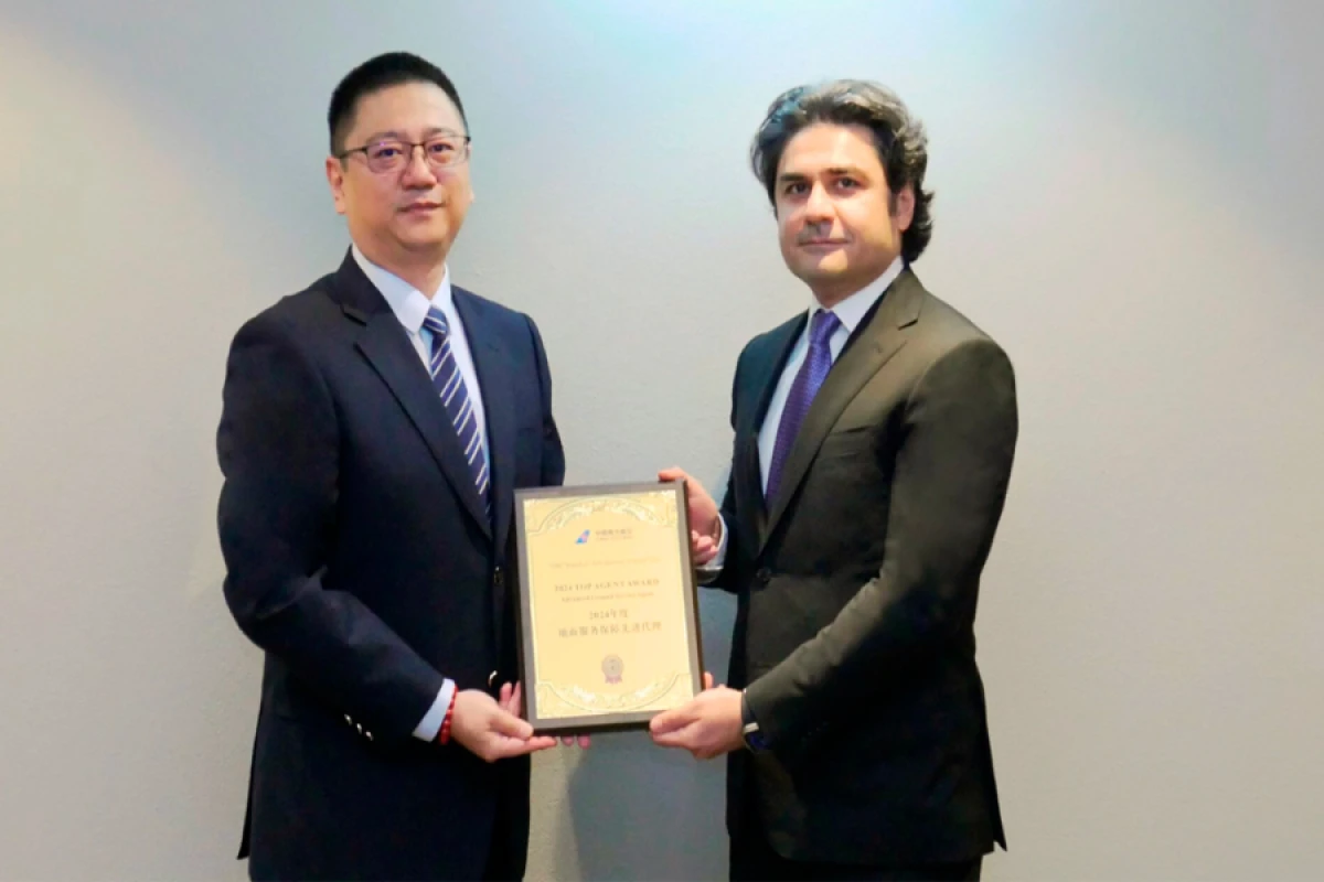 Heydər Əliyev Beynəlxalq Aeroportunun [[yerüstü xidmət operatoru]] “Top Agent Award” mükafatına layiq görüldü