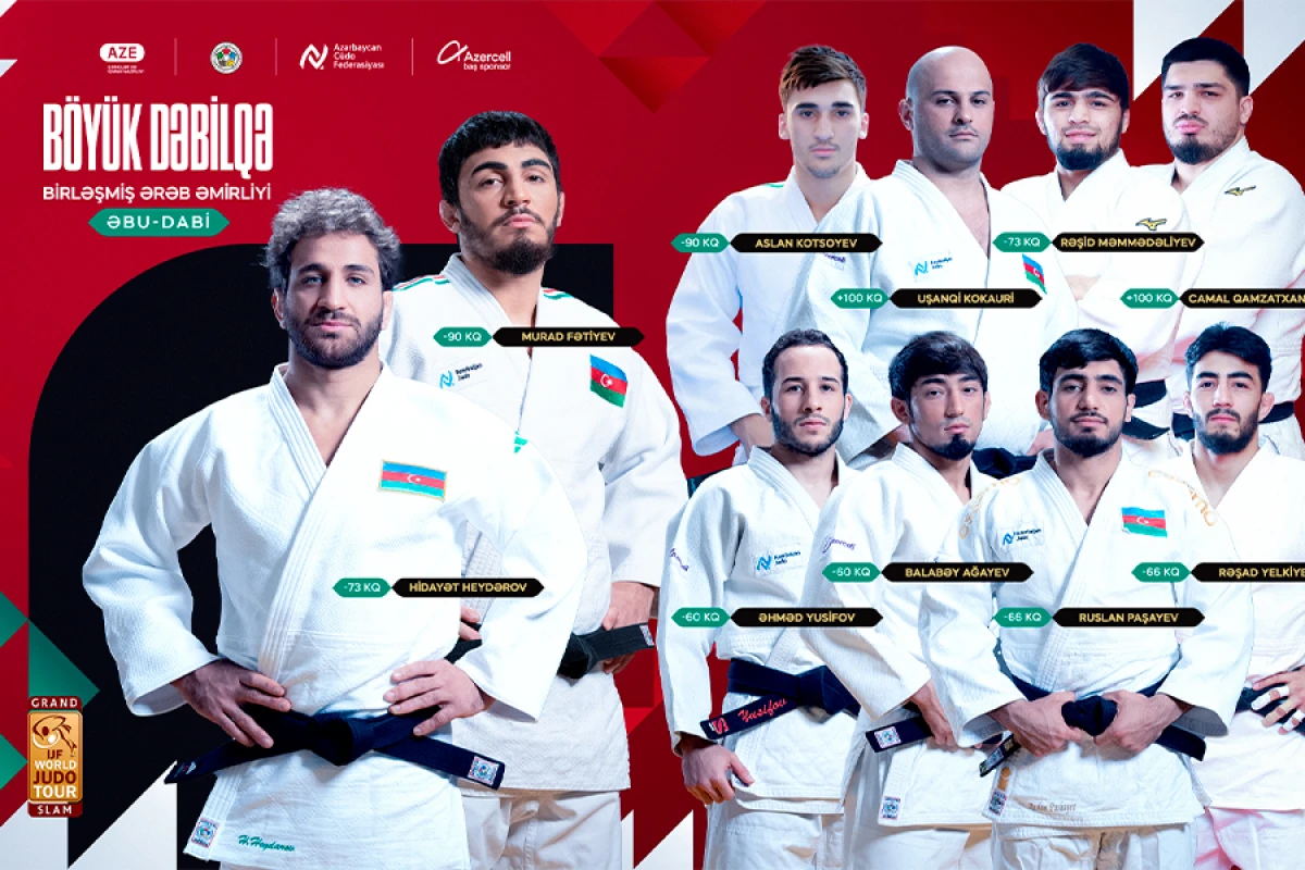 “Böyük Dəbilqə”də [[iştirak edəcək]] Azərbaycan cüdoçuları açıqlandı