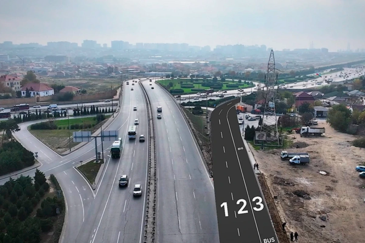 [[AYNA:]] Zabrat yolunda xüsusi hərəkət zolağı yaradıldı