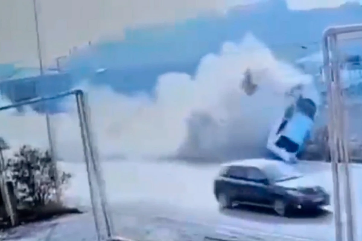 BDYPİ [[ağır qəzanın]] görüntülərini yaydı